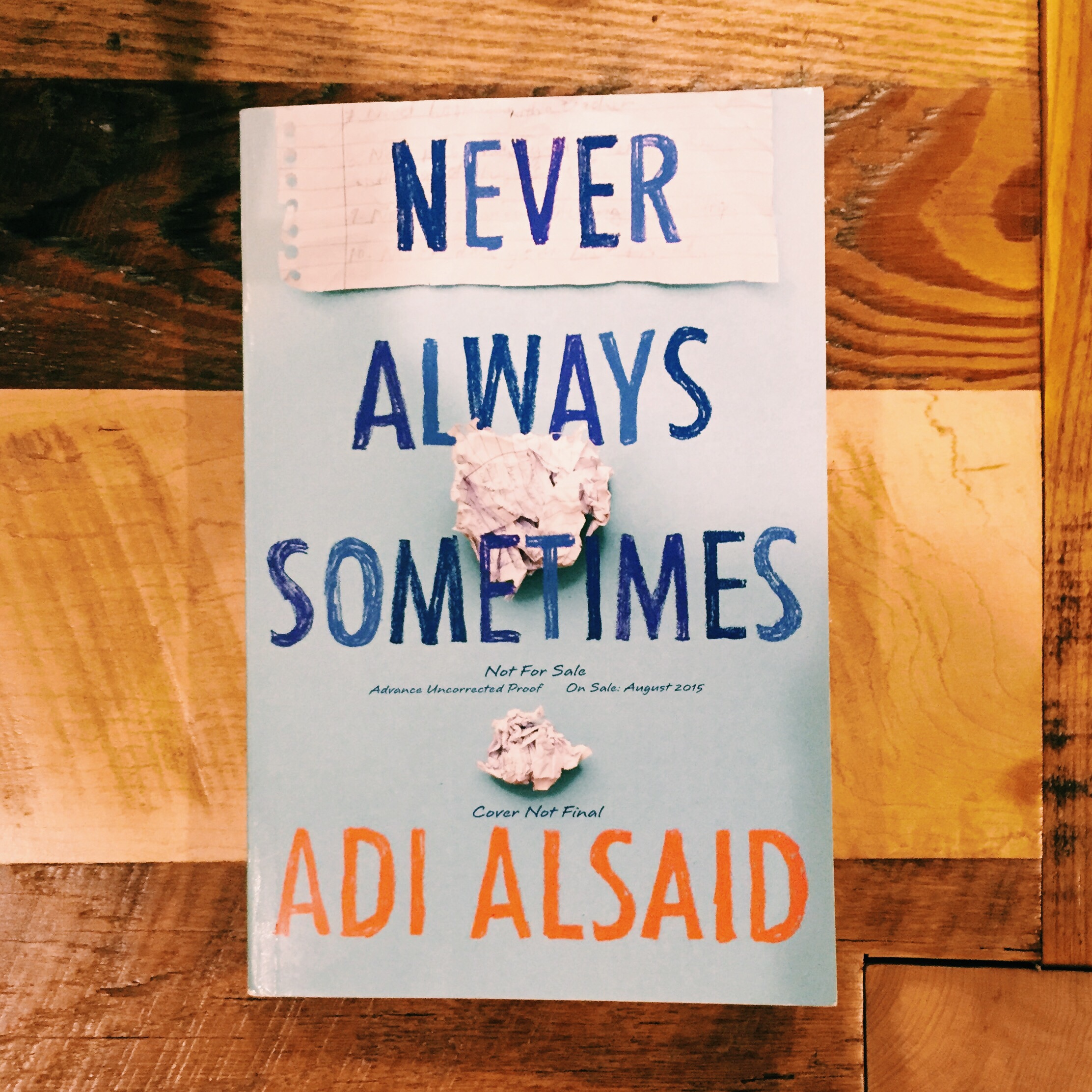 Never Always Sometimes | Adi Alsaid